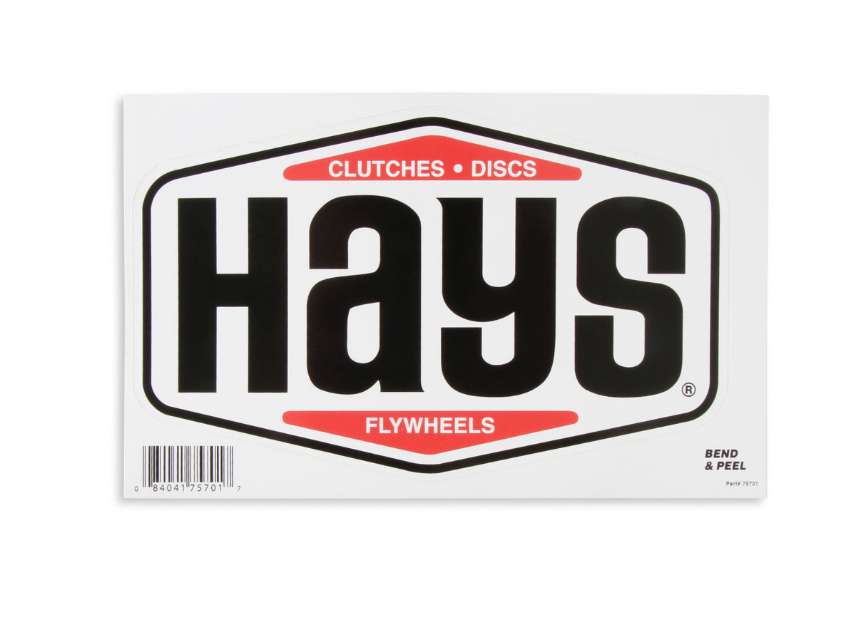 Hays Exterior Decal 75-701