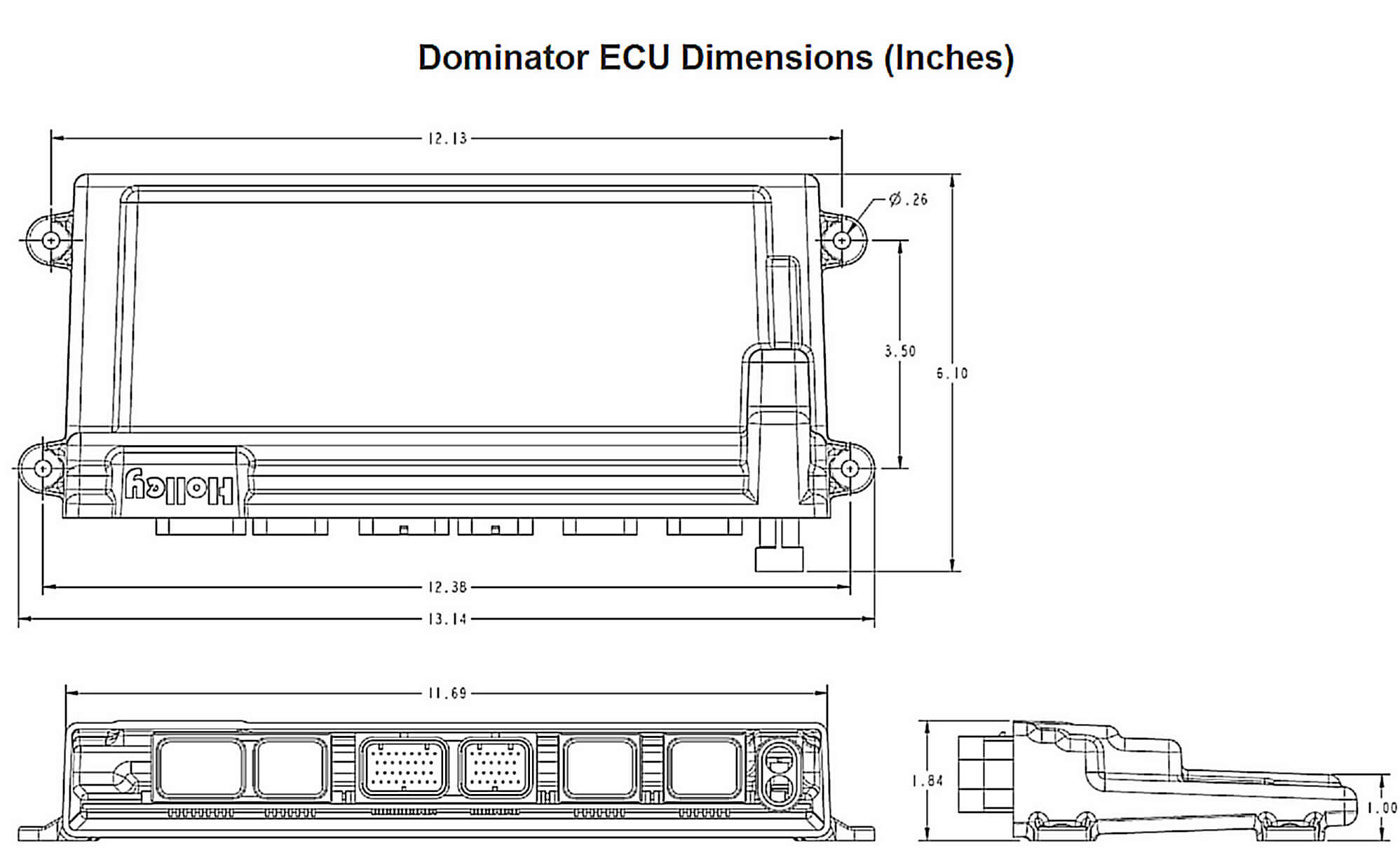 Holley EFI Fuel Injection Conversion Kit 550-658