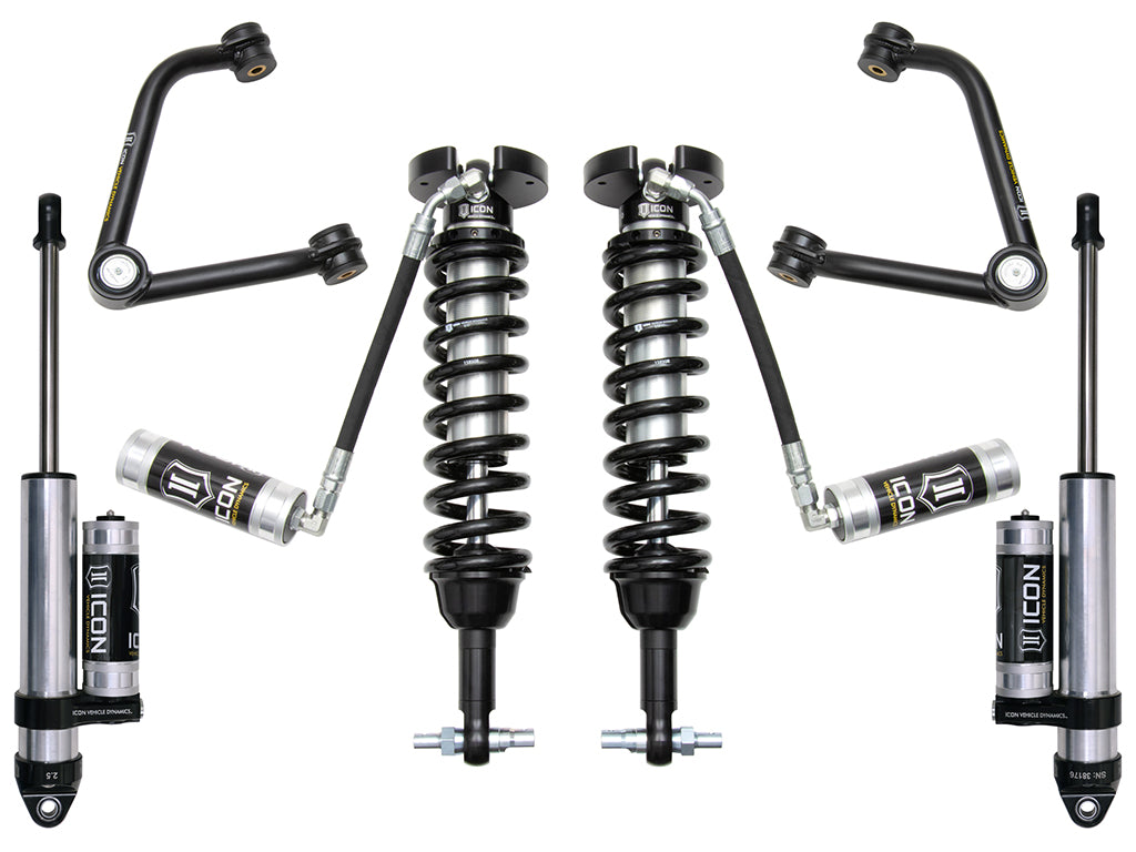 ICON Vehicle Dynamics K73063T 1.5-3.5 Stage 3 Suspension System with Tubular Upper Control Arm
