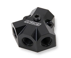 Earl's Performance Plumbing 100168ERL -8 O-RING PORT TO 3 X -6 O-RING PORT