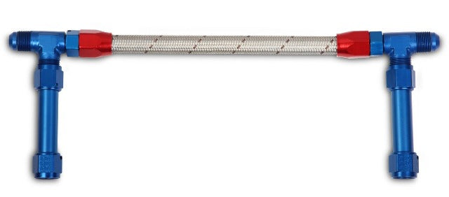 Earl's Performance Plumbing 105286ERL -8AN DUAL FEED W/STAINLESS HOSE -DOMINAT