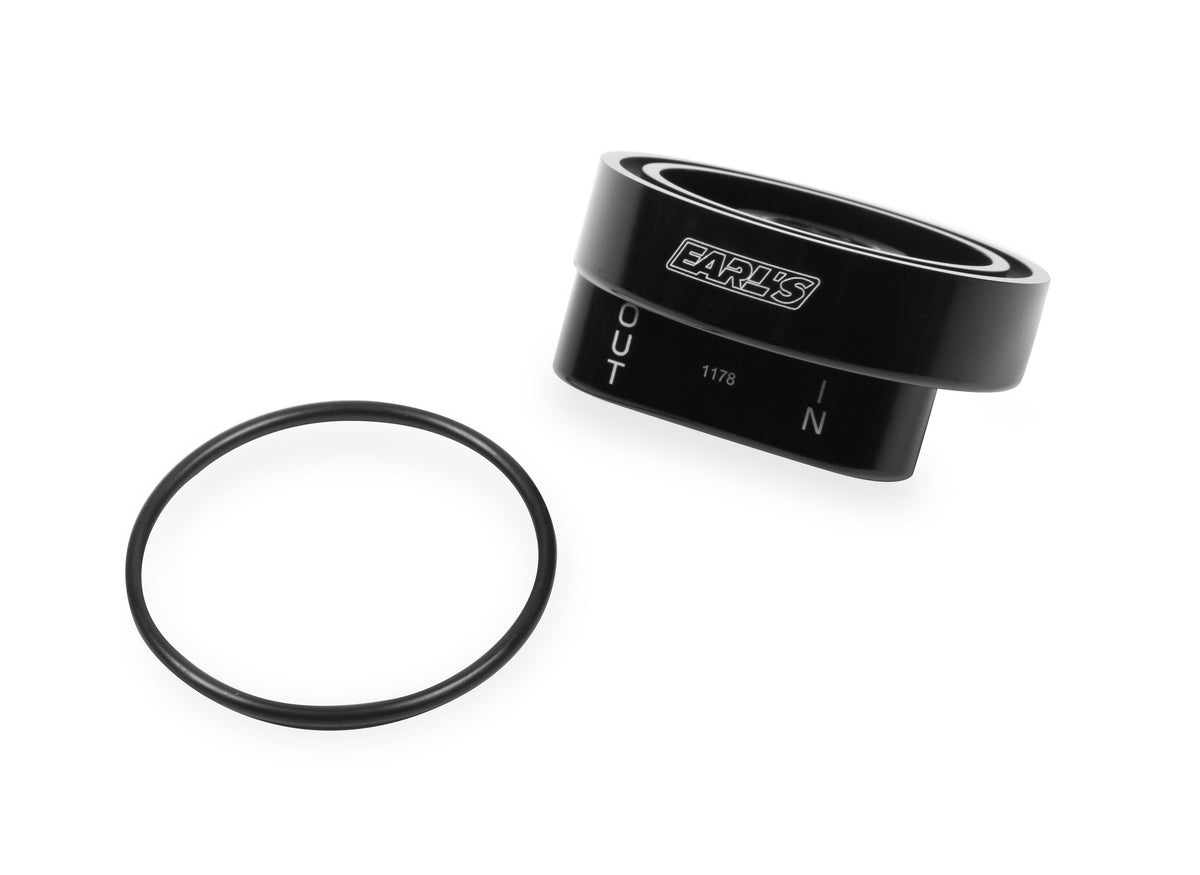 Earl's Performance Plumbing 1178ERL BILLET FILTER BYPASS 3/4 -16