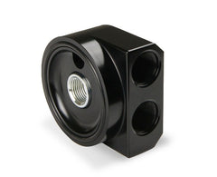 Earl's Performance Plumbing 1179ERL OIL FILTER ADAPTER W/90 DEG -10 ORB PORT