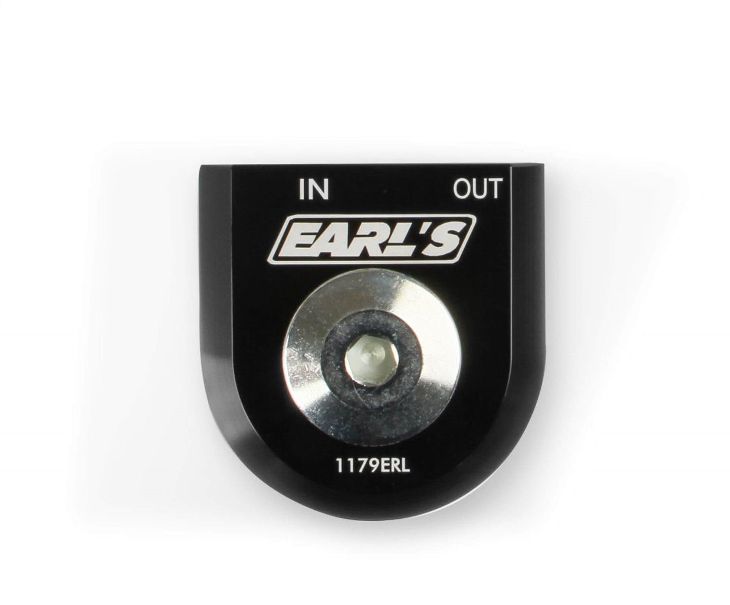 Earl's Performance Plumbing 1179ERL OIL FILTER ADAPTER W/90 DEG -10 ORB PORT