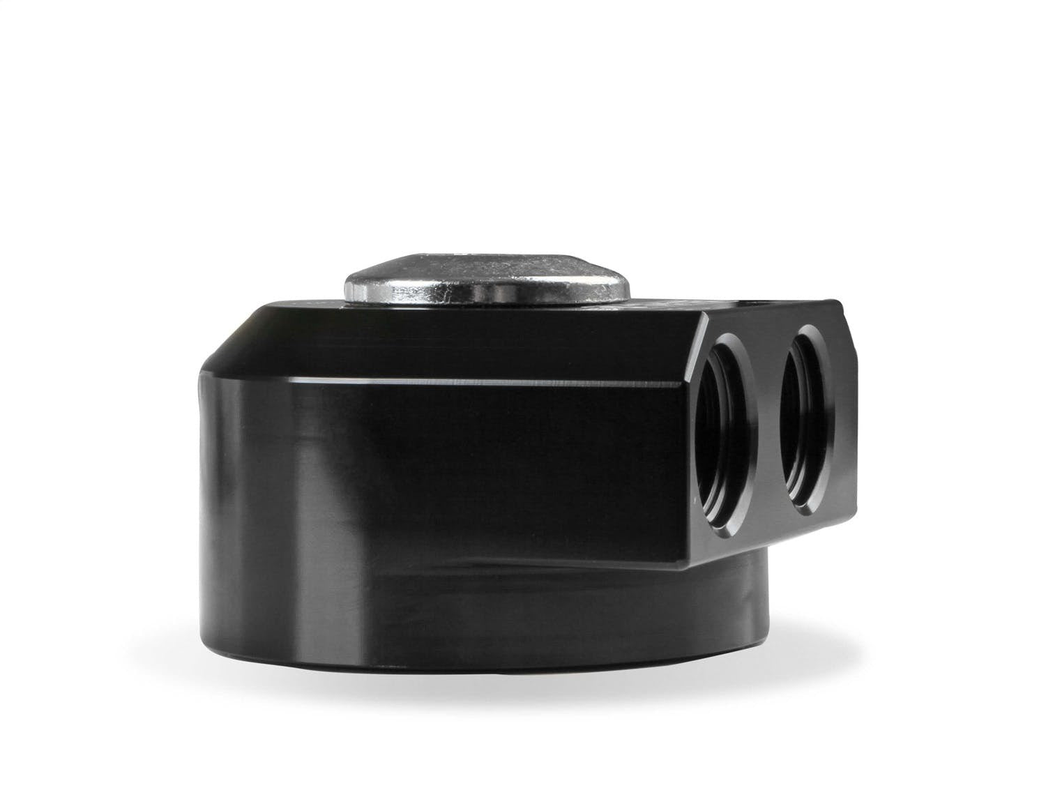 Earl's Performance Plumbing 1179ERL OIL FILTER ADAPTER W/90 DEG -10 ORB PORT