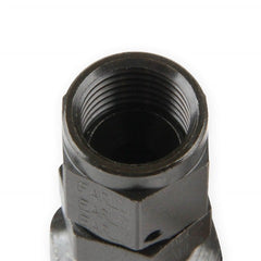 Earl's Performance Plumbing 150106ERL -6 ST. JIC HOSE END BLACK CHROMATE