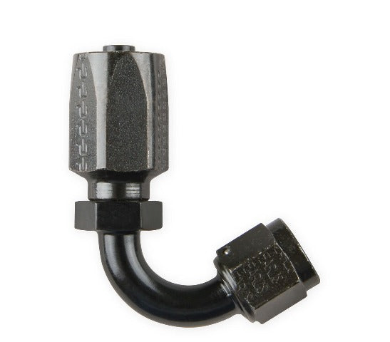 Earl's Performance Plumbing 151206ERL -6 120 DEG. JIC HOSE END - BLACK