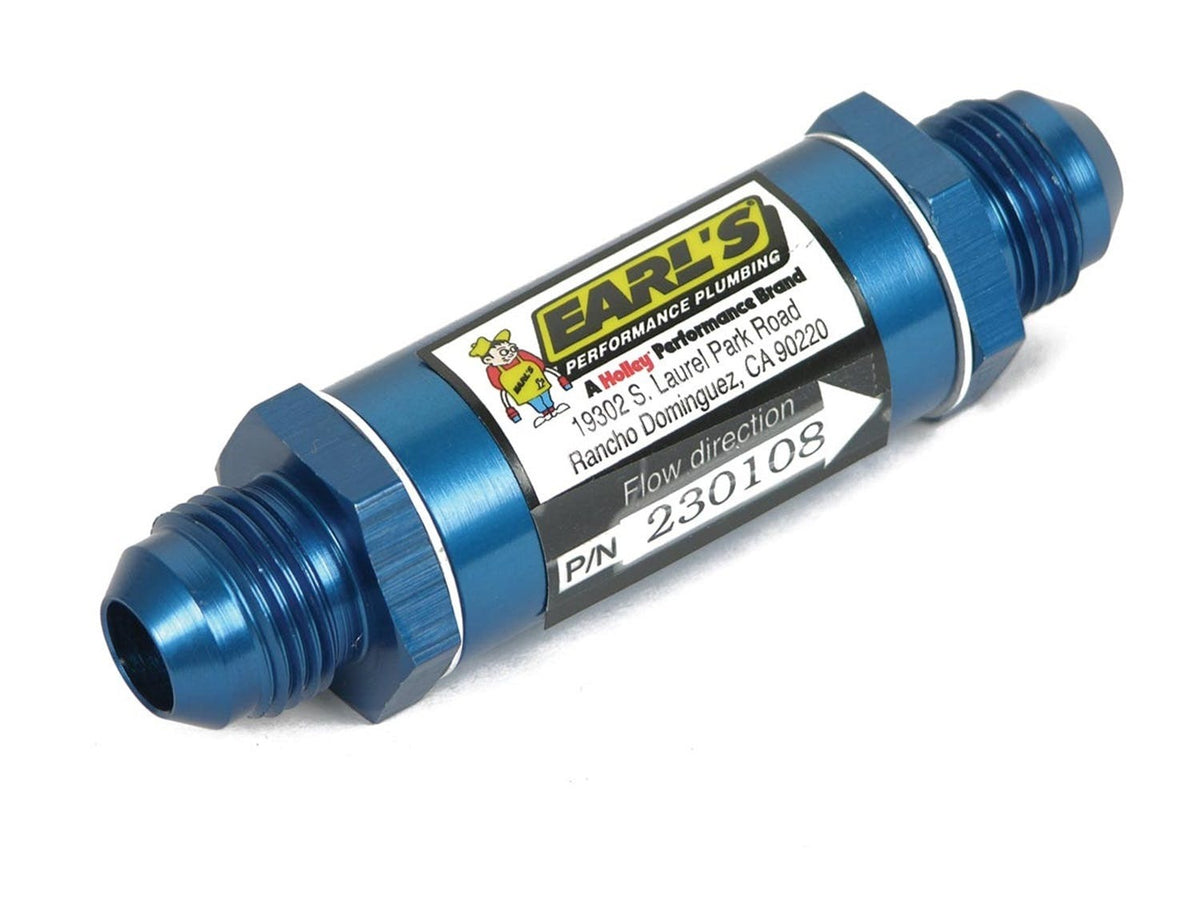 Earl's Performance Plumbing 230108ERL -8 AN Fuel Filter