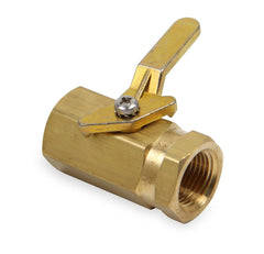 Earl's Performance Plumbing 230507ERL 3/8 NPT BRASS SHUT OFF VALVE