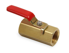 Earl's Performance Plumbing 230509ERL 1/2 NPT BRASS SHUT OFF VALVE