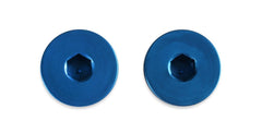 Earl's Performance Plumbing 581303ERL -3AN LOW PROFILE PORT PLUG, BLUE, 2PK