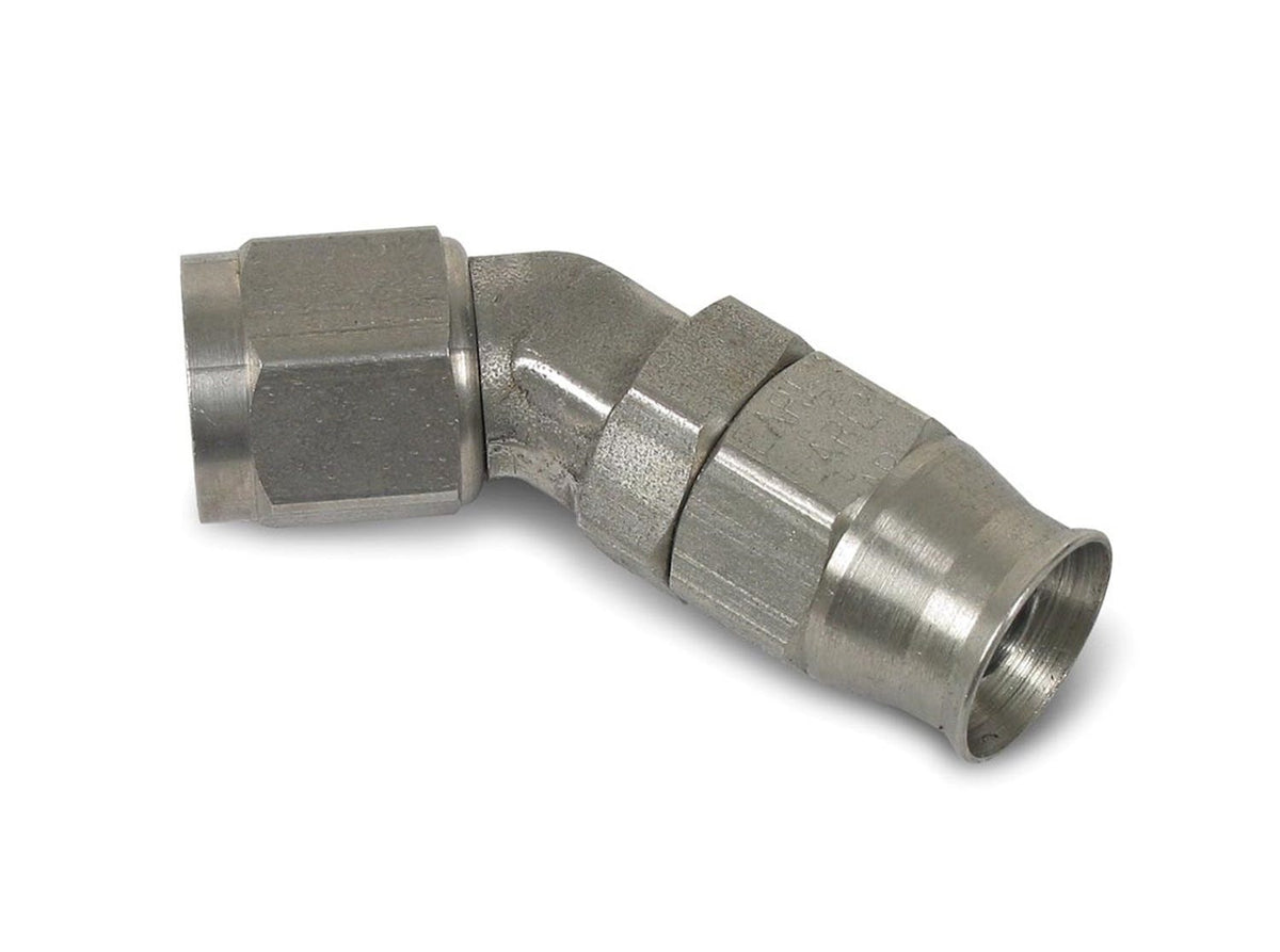 Earl's Performance Plumbing 604593ERL -3 45 Deg. S.S. Adj. Hose End
