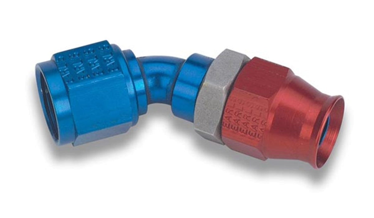 Earl's Performance Plumbing 604730ERL -10 45 DEG AL TUBE ADJ SPEED-SEAL