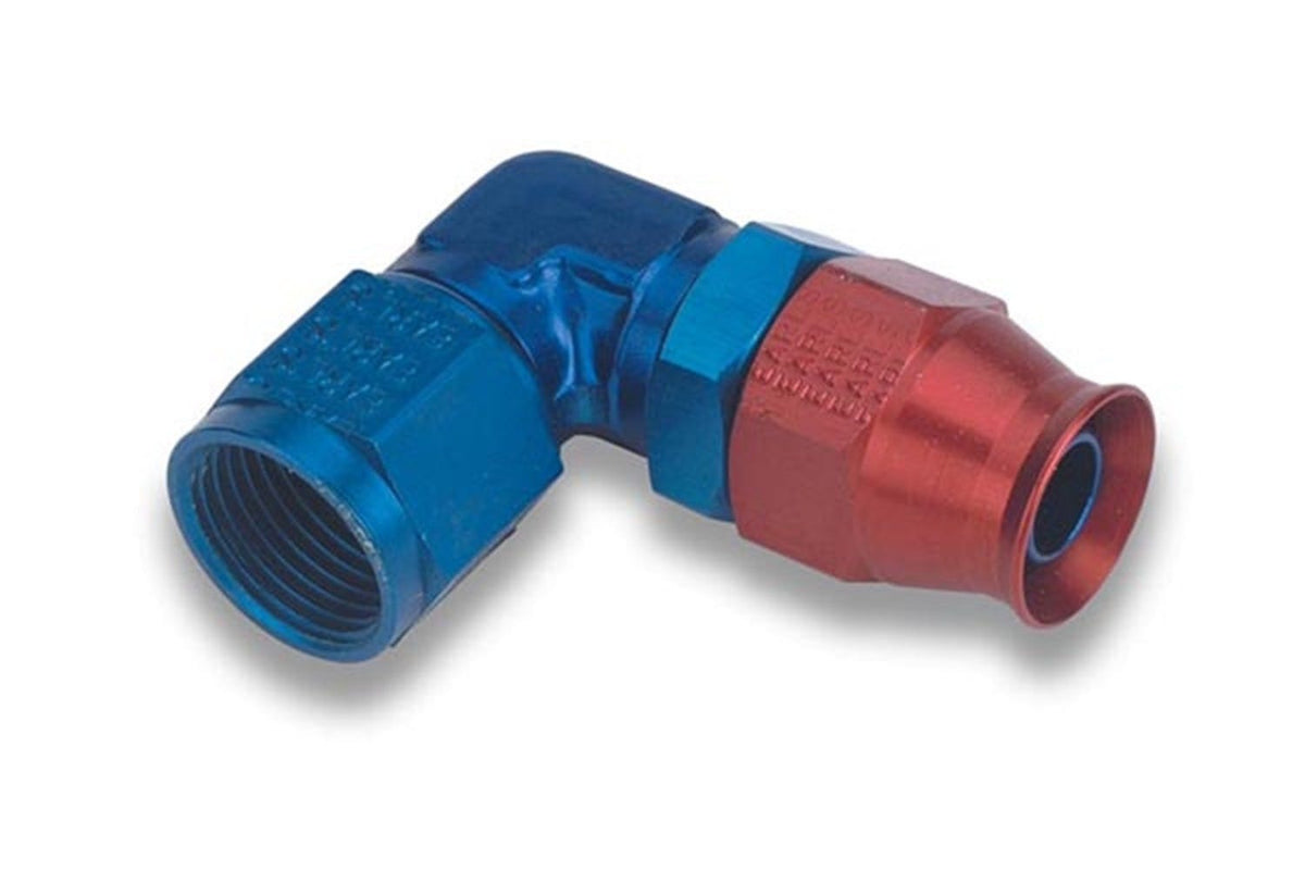 Earl's Performance Plumbing 609036ERL -6 90 Deg. AL Adj. Hose End