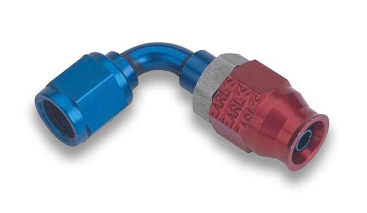 Earl's Performance Plumbing 609233ERL -3 90 Deg. AL Tube Adj.