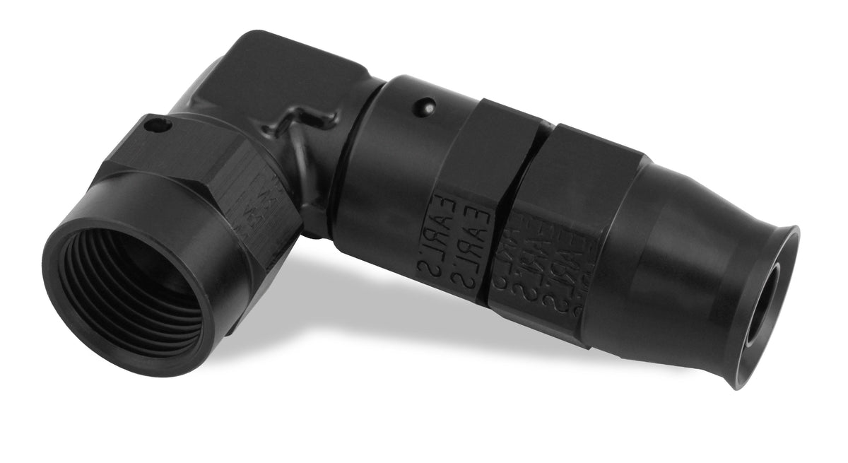 Earl's Performance Plumbing 629008ERL -8 90 DEG L/P ULTRAPRO TWIST-ON SWIVEL H