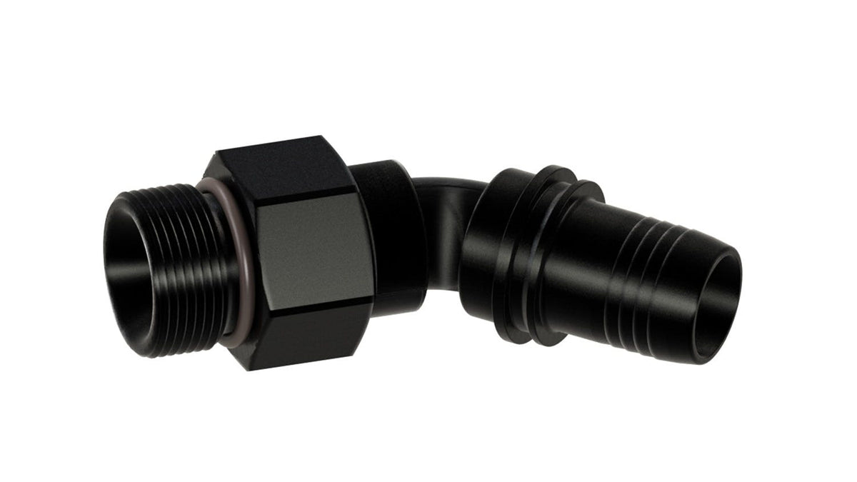 Earl's Performance Plumbing 644409ERL -10 45 DEG. ULTRAPRO CRIMP HOSE END TO 3