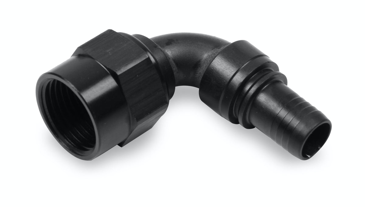 Earl's Performance Plumbing 689108ERL -8 90 DEG. ULTRAPRO CRIMP-ON HOSE END
