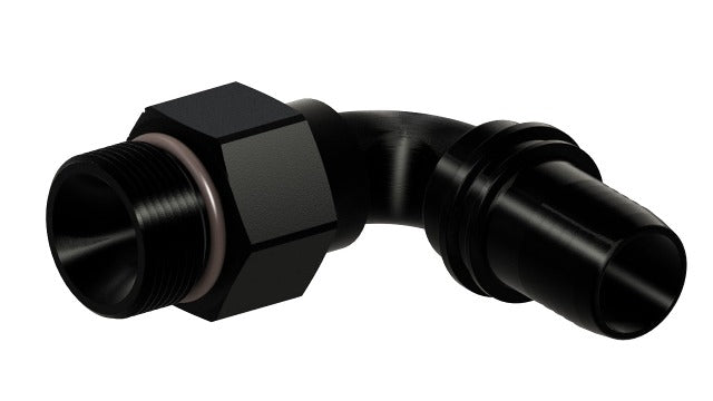 Earl's Performance Plumbing 699961ERL -6 90 DEG. ULTRAPRO CRIMP HOSE END TO 7/