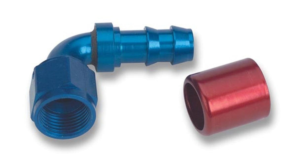 Earl's Performance Plumbing 709111ERL 5/8 ID 90 Deg. Super-Stock H. End