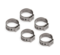 Earl's Performance Plumbing 750009ERL 5/16 VAPOR GUARD HOSE CLAMP 1 EAR CRIMP