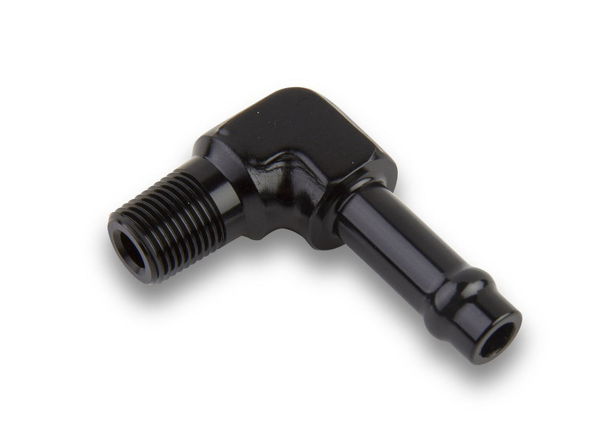 Earl's Performance Plumbing 782206ERL 1/4 NPT MALE 90 DEG TO 3/8 VAPOR GUARD H