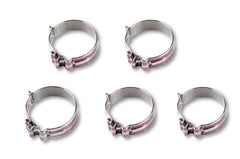 Earl's Performance Plumbing 818404ERL -4 SUPER STOCK CLAMP (PACK OF 5)
