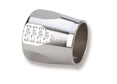 Earl's Performance Plumbing 900306ERLP -6 ECON-O-FIT, CHROME 5/8 IN ID