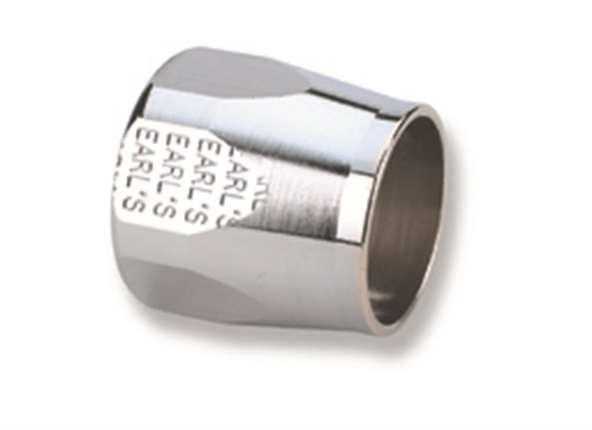 Earl's Performance Plumbing 900310ERLP -10 ECON-O-FIT, CHROME 13/16 IN ID