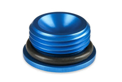 Earl's Performance Plumbing 981308ERL -8AN LOW PROFILE PORT PLUG, BLUE