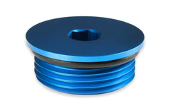 Earl's Performance Plumbing 981320ERL -20AN LOW PROFILE PORT PLUG, BLUE