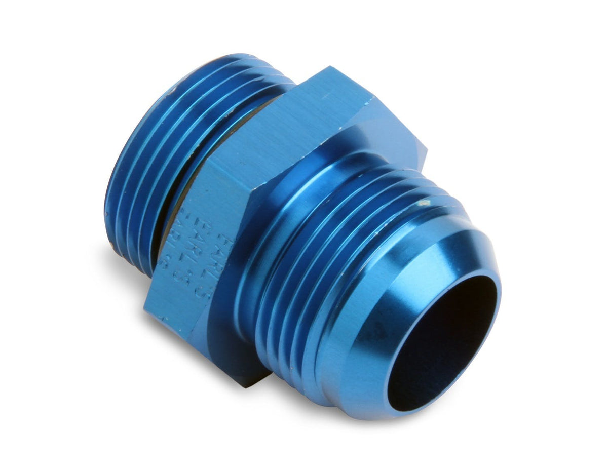 Earl's Performance Plumbing 985612ERL ADAPTER, -6AN MALE TO -12 PORT, BLUE