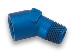 Earl's Performance Plumbing 991502ERL 1/4 NPT 45 Deg. St. Elbow
