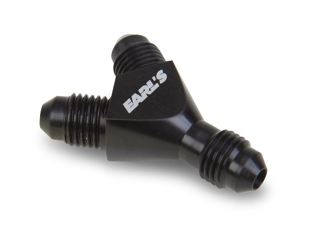 Earl's Performance Plumbing AT100171ERL BLACK -4 MALE Y DISTRIBUTION BLOCK