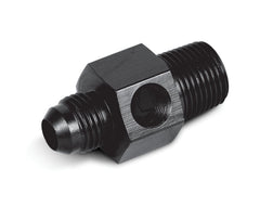 Earl's Performance Plumbing AT100194ERL BLACK -6 FUEL PRESSURE GA ADAPTER