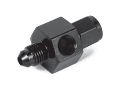 Earl's Performance Plumbing AT100201ERL BLACK -4 MALE TO -4 FEMALE GAGE ADAPTER