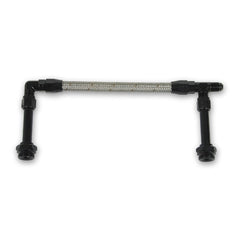 Earl's Performance Plumbing AT101185ERL -6BLACK/STAINLESS SINGLE FEED -4150