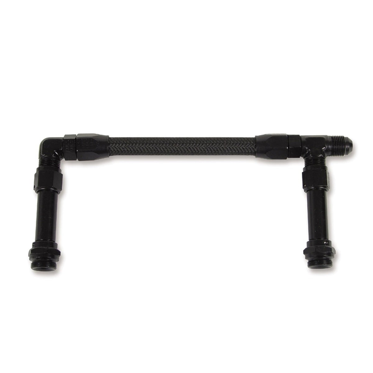 Earl's Performance Plumbing AT101295ERL -8 BLACK/PRO-LITE SINGLE FEED -4150