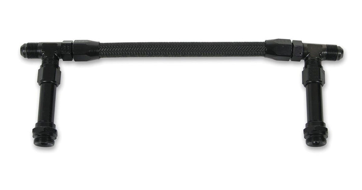 Earl's Performance Plumbing AT104296ERL -8AN DUAL FEED BLACK W/PRO-LITE HOSE