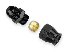 Earl's Performance Plumbing AT165010ERL BLACK ALUM TUBE ADPT -10 MALE AN TO 5/8