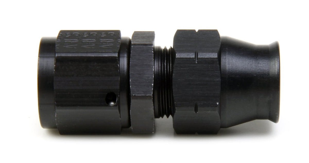 Earl's Performance Plumbing AT165108ERL BLACK ALUM TUBE ADPT -8 FEMALE TO 1/2