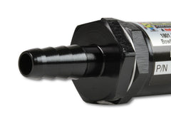 Earl's Performance Plumbing AT230103ERL 5/16 - 3/8 BARB FUEL FILTER BLACK