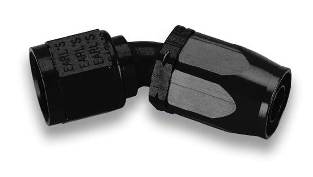 Earl's Performance Plumbing AT304624ERL -24 45 DEG BLACK AUTO-FIT