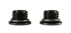 Earl's Performance Plumbing AT581306ERL -6AN LOW PROFILE PORT PLUG, BLACK, 2PK