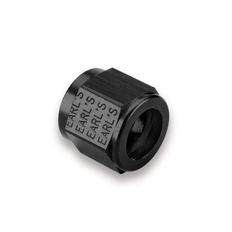 Earl's Performance Plumbing AT581806ERL BLACK -6 TUBE NUT