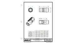 Earl's Performance Plumbing AT800106ERL -6 ST. BLACK SWIVEL-SEAL