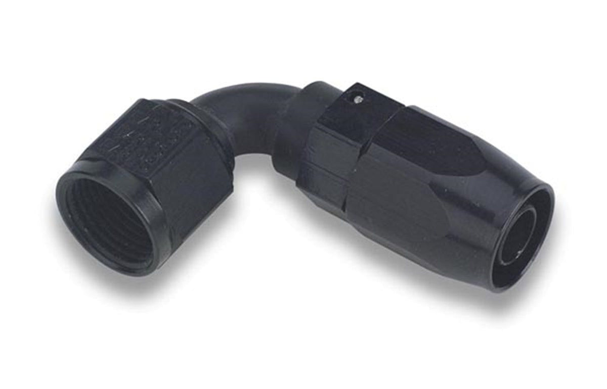 Earl's Performance Plumbing AT809108ERL -8 90 DEG. TUBE BLACK SWIVEL-SEAL