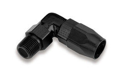 Earl's Performance Plumbing AT829006ERL BLACK 90 DEG 1/4 NPT TO -6 SWIVEL-SEAL