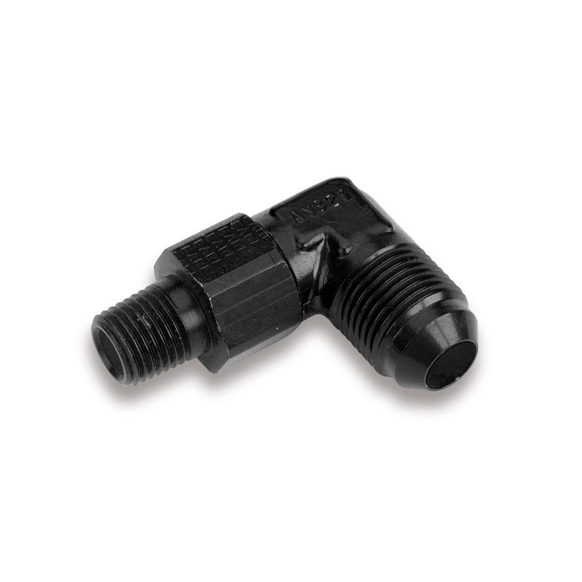Earl's Performance Plumbing AT922111ERL BLACK 90 DEG -10 MALE-3/8 NPT SWIVEL