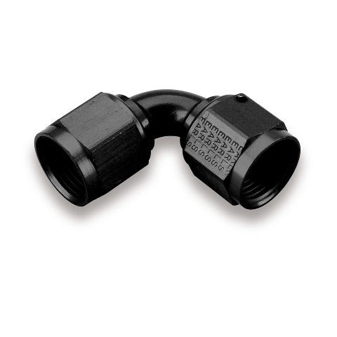 Earl's Performance Plumbing AT935106ERL BLACK 90 DEG.BENT B NUT TO B NUT